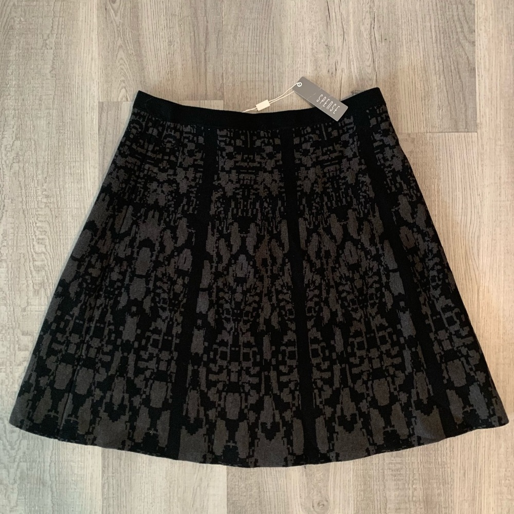 A-line sweater skirt